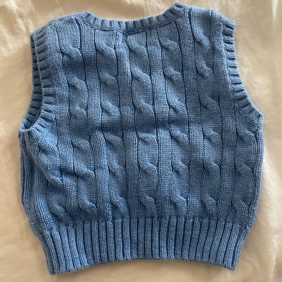 Ralph Lauren Baby Boy Cotton Sweater Vest size 3 months - Picture 3 of 5